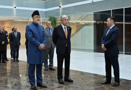 Қазақстан Президенті мен Оман Сұлтаны АХҚО-ға барды