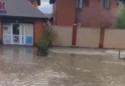 Атырауда бір түнде айлық нормада көп жаңбыр жауған