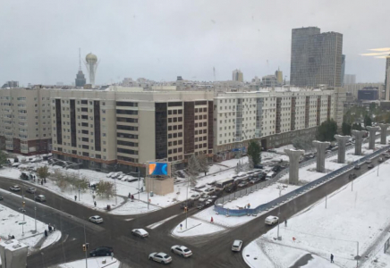 Астана қар астында қалды: бір тәулікте 96 жол-көлік оқиғасы тіркелді
