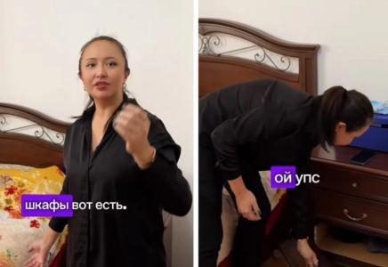 Депутат Бақытжан Базарбектің әйелі қызметтік үйін көрсетіп, оңбай сынға қалды (видео)