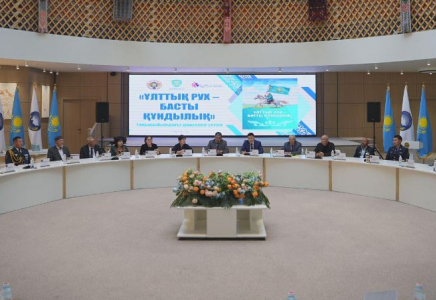 Түркістанда «Ұлттық рух – басты құндылық» тақырыбында дөңгелек үстел өтті
