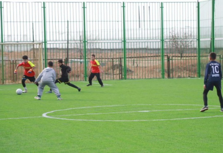 ТҮРКІСТАН: Сарыағашта заманауи спорт алаңшасы пайдалануға берілді