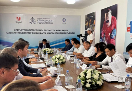 ​Шымкентте әлеуметтік әріптестік және еңбек қатынастарын реттеу жөніндегі комиссия отырысы өтті