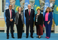 Президент халықаралық конвенция жетекшілерімен кездесу өткізді