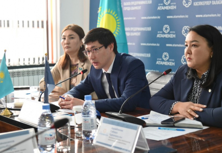 ​Шымкентте бизнес және экономика министрлігінің өкілдері кездесті