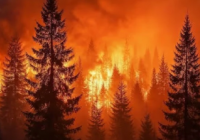 Солтүстік Қазақстанда 7,7 гектар орман шаруашылығы аумағы өртенді