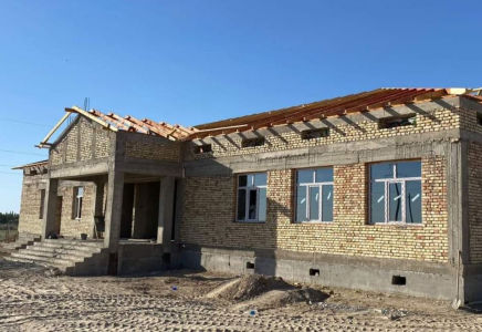 ТҮРКІСТАН: Отырарда дәрігерлік амбулатория салынып жатыр