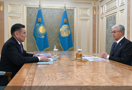 Президент Шығыс Қазақстан облысының әкімі Нұрымбет Сақтағановты қабылдады