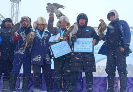 Түркістандық құсбегі ел чемпионатында жеңіске жетті