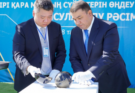 ТҮРКІСТАН: Ірі қара малдың сүйегін өңдейтін зауыттың капсуласы салынды