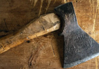 Алматыда оқушы қыз мектепке балтамен барған