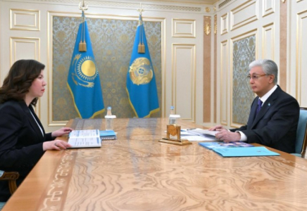 Қасым-Жомарт Тоқаев Оқу-ағарту министрі Жұлдыз Сүлейменованы қабылдады