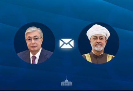 Тоқаев Оман Сұлтанына жеделхат жолдады