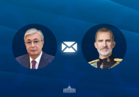 Қасым-Жомарт Тоқаев Испания Короліне құттықтау жеделхатын жолдады