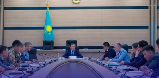 ШЫМКЕНТ: терроризмге қарсы комиссияның отырысында сайлау учаскелеріндегі қауіпсіздік мәселесі қаралды