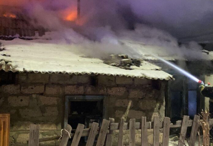 Павлодар облысында тұрғын үйде ер адам өртеніп кетті