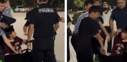 Полиция ойыншық көліктегі жасөспірімді не үшін ұстағанын түсіндірді