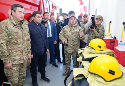 Түркістан облысында 3 жаңа өрт сөндіру бекеті ашылды