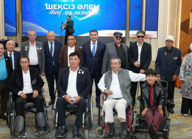 ​Түркістанда ерекше жандардың жігері ұлықталды