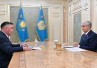 Тоқаев Жоғарғы Сот төрағасы Асламбек Мерғалиевті қабылдады