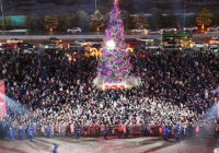 ​В ШЫМКЕНТЕ ЗАЖГЛИ ОГНИ ГЛАВНОЙ НОВОГОДНЕЙ ЁЛКИ ГОРОДА 