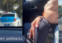 Павлодарда полицейлер сәбидің өмірін сақтап қалды