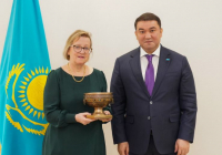 Түркістан облысының әкімі Ұлыбританияның Қазақстандағы елшісімен кездесті