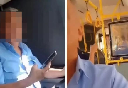 Автобус жүргізушісі өзіне ескерту жасаған жолаушыға шабуылдады
