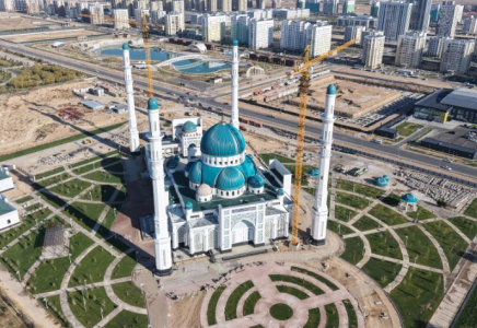 Түркістандағы 5 мың орынды мешіт жыл соңында ашылады