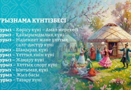 Қазақстанда жалпыұлттық Наурызнама онкүндігі басталады
