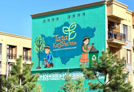 «ТАЗА ҚАЗАҚСТАН»: Түркістанда жаңа мурал салынды