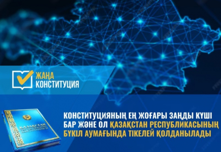 ​КОНСТИТУЦИЯ – мемлекеттің ең жоғары заңы 