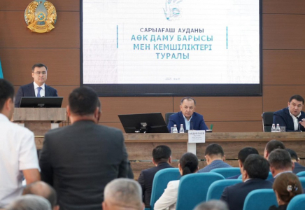 ТҮРКІСТАН: Сарыағаш ауданын дамыту жолдары талқыланды