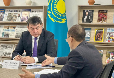 ТҮРКІСТАН: Тұрғындарды жеке қабылдау тұрақты жүргізіліп жатыр