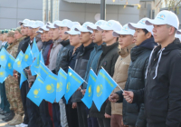 ​Шымкентте жас сарбаздарды шығарып салу рәсімі өтті