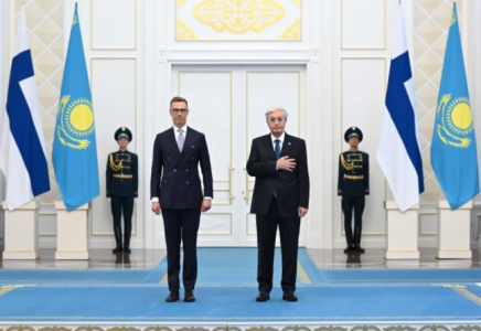 Мемлекет басшысы Финляндия Президенті Александр Стуббпен келіссөз жүргізді Мемлекет басшысы Финляндия Президенті Александр Стуббпен келіссөз жүргізді