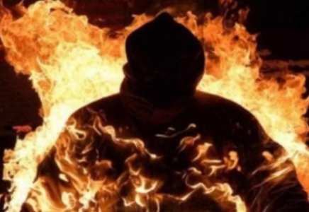Қызылордалық тұрғын әйелімен жанжалдасып, өзін-өзі өртеп жіберді