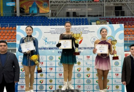 ​Шымкентте конькимен мәнерлеп сырғанаудан ҚР Кубогының І кезеңі аяқталды