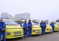 ​30 новых санитарных автомобилей переданы службе скорой помощи Шымкента