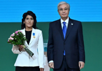 Түркістандық сауыншы “Ерен еңбегі үшін” медалімен марапатталды