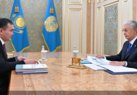 Тоқаев Астана қаласының әкімі Жеңіс Қасымбекті қабылдады