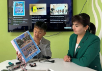 ТҮРКІСТАН: Отырарлық оқушылар «сөйлейтін кітап» ойлап тапты