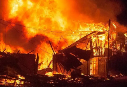 «Бес жасар қызын қамап кеткен»: СҚО-дағы өрттен кейін сәбидің анасы қамалды (ВИДЕО)