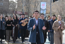 ШЫМКЕНТ: КӨРІСУ МЕРЕКЕСІ ЖАСТАРДЫҢ БАСЫН ҚОСТЫ