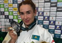 Әбиба Абужақынова дзюдодан әлем чемпионатының күміс жүлдегері атанды
