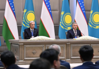 Қазақстан мен Өзбекстан президенттері БАҚ өкілдеріне арналған брифинг өткізді