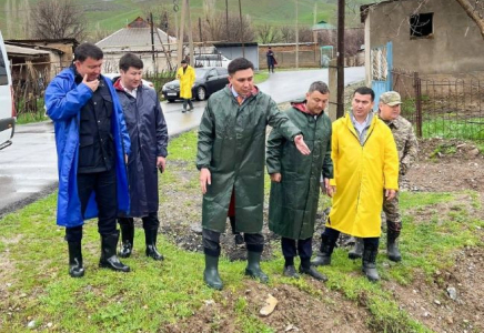 ШЫМКЕНТ: Су басқан көшелер қала әкімінің бақылауында