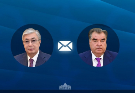 Мемлекет басшысы Тәжікстан Президентіне құттықтау жеделхатын жолдады