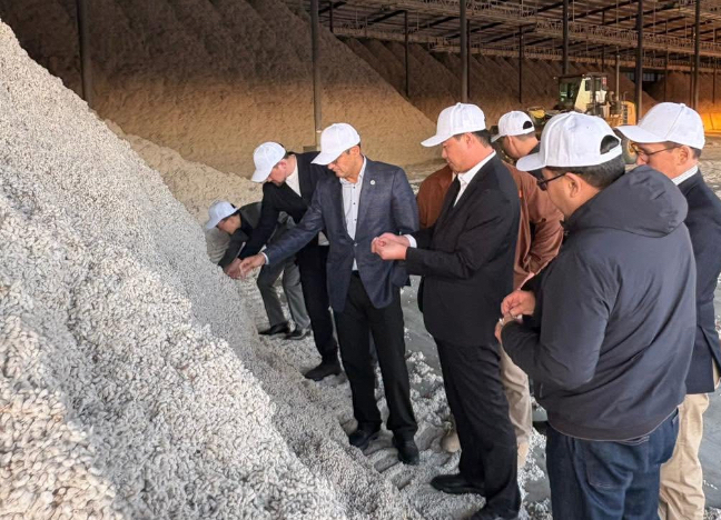 Түркістан облысында төрт ірі мақта өңдеу зауыты салынып жатыр