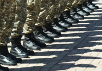 Қостанайда емтихан тапсырып жатқан студенттерді әскерге алып кеткен